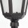 Lampe de chemin rustique noire 84cm élégante E27