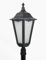 Wegeleuchte DILSEN Schwarz 170cm Rustikal E27