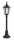 Lampe de chemin rustique noire 76cm E27 IP43