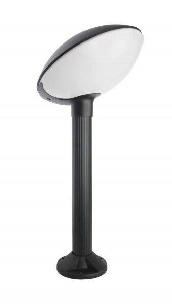 Moderne Wegeleuchte außen IP55 74cm E27 Schwarz