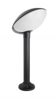 Moderne Wegeleuchte außen IP55 74cm E27 Schwarz