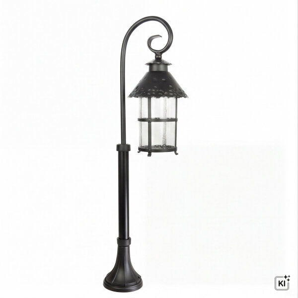 Rustikale Außenlampe TOURNAI 86cm regenfest