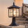 Lampe de socle rustique BAARLE Noir H:45cm E27