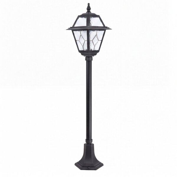 Lampe dallée rustique MERKSEM 110cm IP43 aluminium