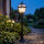 Lampe dallée rustique MERKSEM 110cm IP43 aluminium