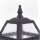 Lampe dallée rustique MERKSEM 110cm IP43 aluminium