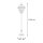 Lampe dallée rustique MERKSEM 110cm IP43 aluminium