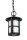 Lampe à suspendre extérieure noire ronde IP43 Rustique Jardin
