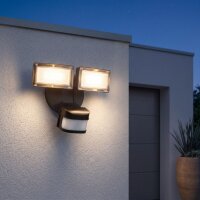 LED Außenstrahler mit Bewegungsmelder IP54 3000lm