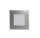 LED Treppenlampe Edelstahl IP65 3000K quadratisch