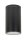 Schwarze Außenlampe Decke IP54 Zylinder H:17cm E27