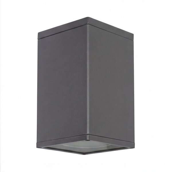 Lampe dextérieur Anthracite IP54 H:21cm E27 Plafonnier