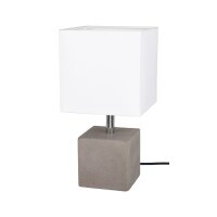 Lampe de table moderne avec interrupteur B&eacute;ton...
