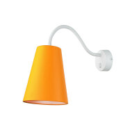 Applique chambre enfant orange métal 3flmg...