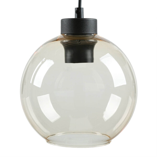 Applique murale KALETE ambre Lampe de couloir E27