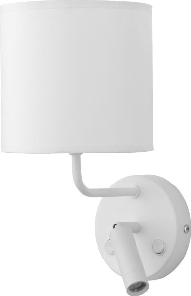 LED Wandlampe Leselicht Weiß Bett Lampe PASA E27