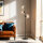 Lampadaire KALETE en graphite 160cm lampe de salon