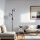 Lampadaire KALETE en graphite 160cm lampe de salon