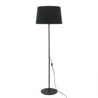 Standleuchte Maja Schwarz Modern