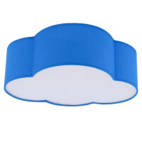 Lampe de chambre denfant WOLKI bleu plafond lampe nuage