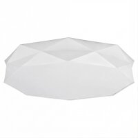 Plafonnier Blanc Tissu Salon Couloir Lampe