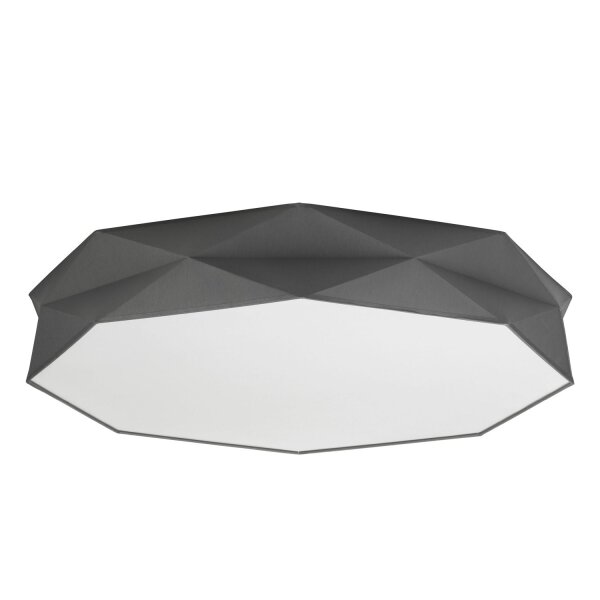 Deckenleuchte Schwarz Stoff Prima Wohnzimmer Lampe