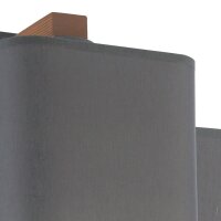 Plafonnier IMALE en bois graphite Lampe dentrée