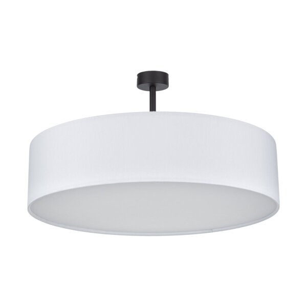 Deckenleuchte Weiß Chrom Ø60cm Wohnzimmer Lampe