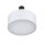Plafonnier YASA Blanc Chrome Salon Lampe