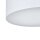 Plafonnier YASA Blanc Chrome Salon Lampe