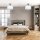 Plafonnier YASA Blanc Chrome Salon Lampe