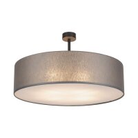 Plafonnier en graphite Salon Lampe YASA