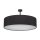 Lampe de plafond noir chrome Ø60cm Salon Lumière