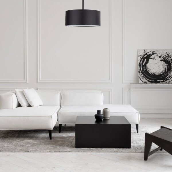 Deckenleuchte YASA Schwarz Weiß Wohnzimmer Lampe