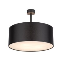 Plafonnier YASA Noir Blanc Salon Lampe