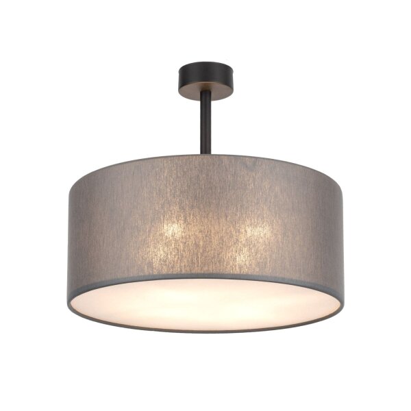Plafonnier YASA Graphite Blanc Salon Lampe
