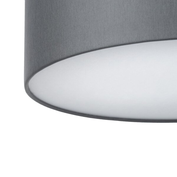 Plafonnier YASA Graphite Blanc Salon Lampe