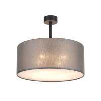 Plafonnier YASA Graphite Blanc Salon Lampe
