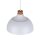 Lampe à suspendre sobre HELMA Blanc Rétro rond Ø33cm