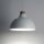 Lampe à suspendre sobre HELMA Blanc Rétro rond Ø33cm