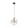 Lampe à suspendre Noir Or Métal Table à manger