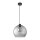 Suspension KALETE en graphite Lampe de table à manger