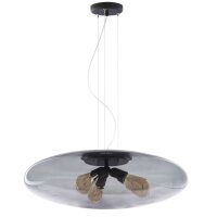 Hängeleuchte in Graphit 3-flmg rund Lampe Esstisch