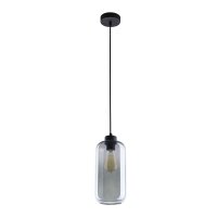 Hängelampe SOLAI in Graphit Glas Lampe Esstisch