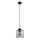 H&auml;ngelampe in Graphit Glas Esstisch Lampe ATIRI