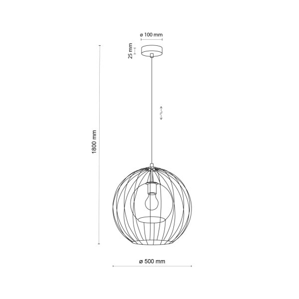 Pendelleuchte in Graphit Schwarz Esszimmer Lampe