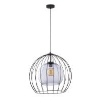 Pendelleuchte in Graphit Schwarz Esszimmer Lampe
