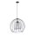 Pendelleuchte in Graphit Schwarz Esszimmer Lampe