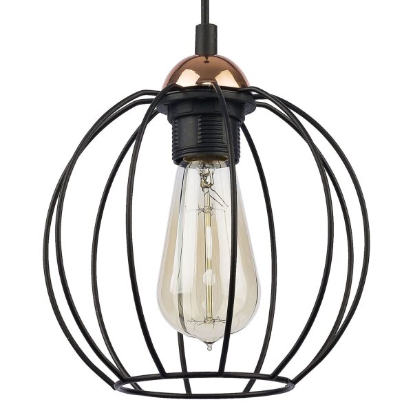 Lampe à suspendre Galaxy noir fil