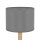 Lampe de table en bois graphite SEYA Lampe de salon